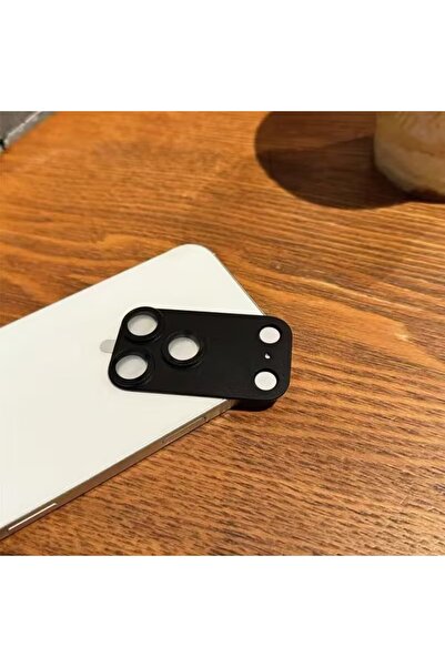 Choice4 iPhone 17 Pro Metal Black Full Coverage Metal Lens Protector for iPho...