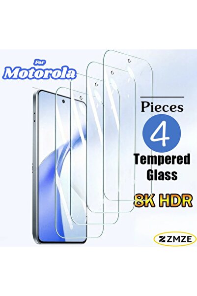 Choice8 Motorola Moto G56 4 Pieces High Definition 4 Pieces Tempered Glass Fi...
