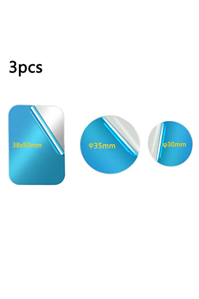 Choice7 TG-1606 3/5/10pcs Black/Silvery Magnetic Metal Plate For Car Phone Ho...