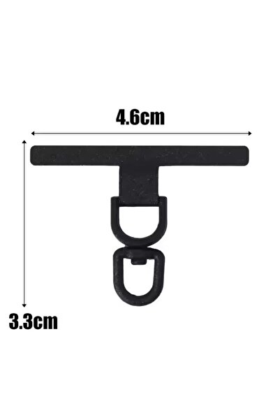 Choice 1Pcs Black 1-4Pcs New Upgrated 360 Rotatable Metal Steel Phone Tether ...