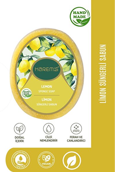 HAREM'S Harems Lemon Sponge Soap 120 g