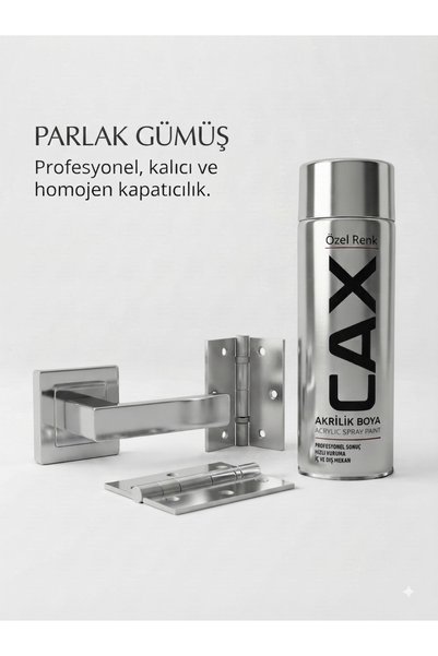 caxcolors CAX Akrilik Sprey Boya - Kapı Kolları Ve Menteşeler İçin Özel Renk ...