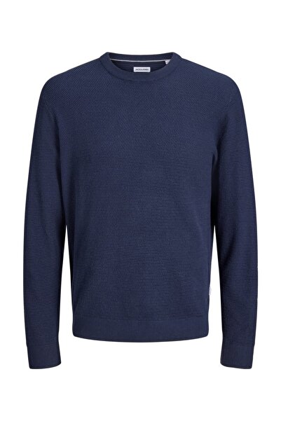 Jack & Jones Plus Knitted Men's Pullover, big sizes, made of organic cotton, ...
