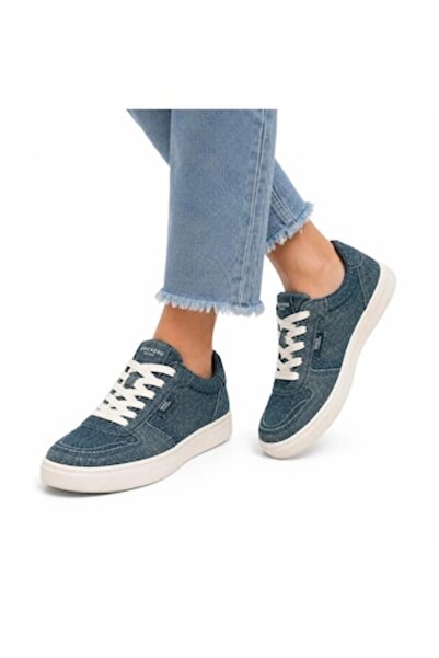 Dockers By Gerli Adidași de damă - albastru marin cu sclipici, casual și conf...