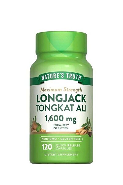 Nature's Truth Longjack Tongkat Ali 1600Mg 120 Capsules Max Strength Formula