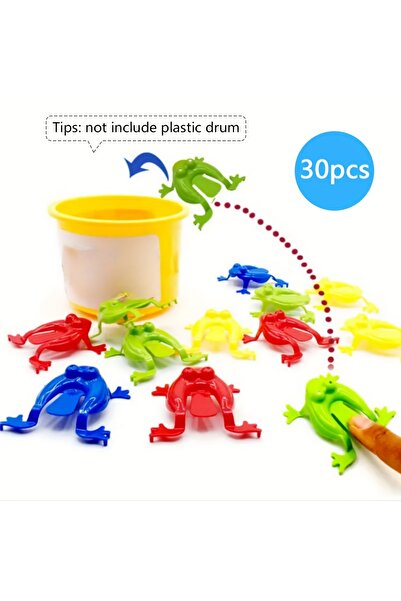 Choice Random Colors-30pcs 30/50/100Pcs Jumping Frog Bounce Fidget Toys For K...