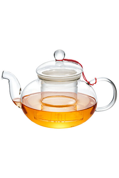 WILMAX ENGLAND Ceainic Sticla cu Infuzor, 770ml, Transparent,