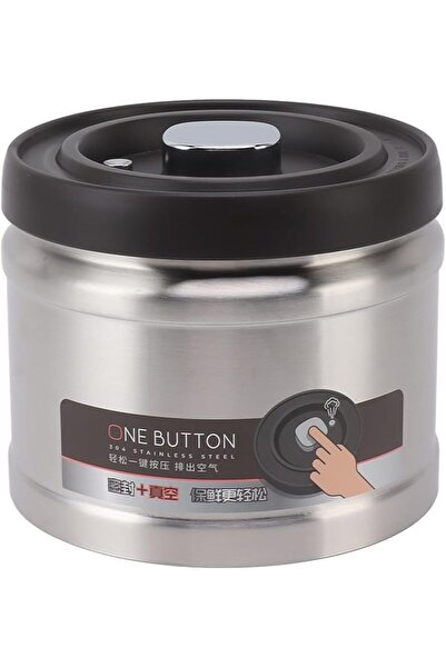 YUEHISY Coffee Canister, Vacuum Sealed Coffee Container, Steel Airtight Kitch...