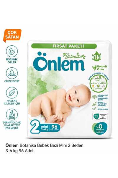 ÖNLEM botanica çocuk bezi 2 numara