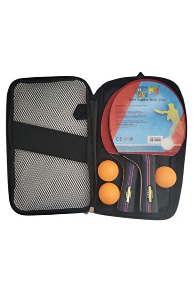 naniland.ro SET Racheta Ping-pong - Jucarie pentru Copii, Joc de Exterior, Mo...