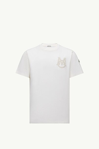 MONCLER GRENOBLE Monogram Logo Baskılı Pamuklu Jersey Tişört