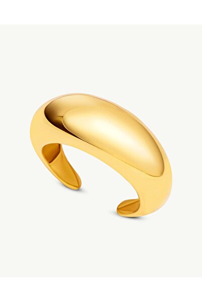 Stemma Jewelry Inel Ajustabil Dome din Argint 925, Placat cu Aur