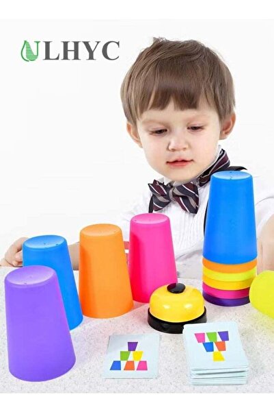 ULHYC Portable Quick 12 Cup Set of Kids Games and Classic Family Toys