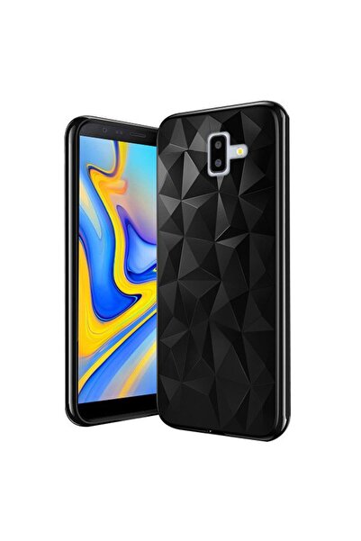 Forcell Air Prism Τρισδιάστατο Σχέδιο Εύκαμπτη Θήκη Σιλικόνης Μαύρη (Samsung ...
