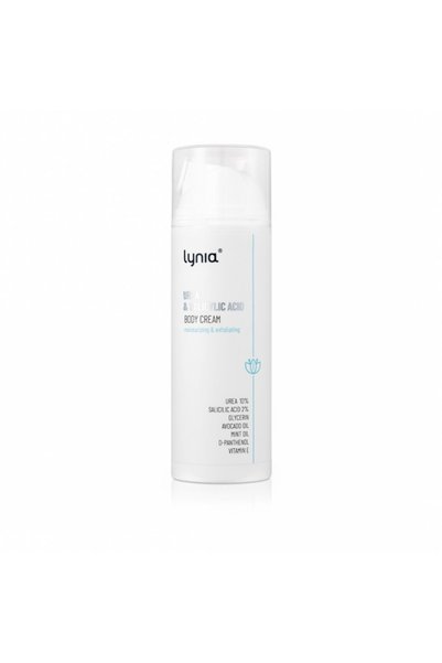 Lynia Ενυδατική απολεπιστική κρέμα με ουρία, 150 ml