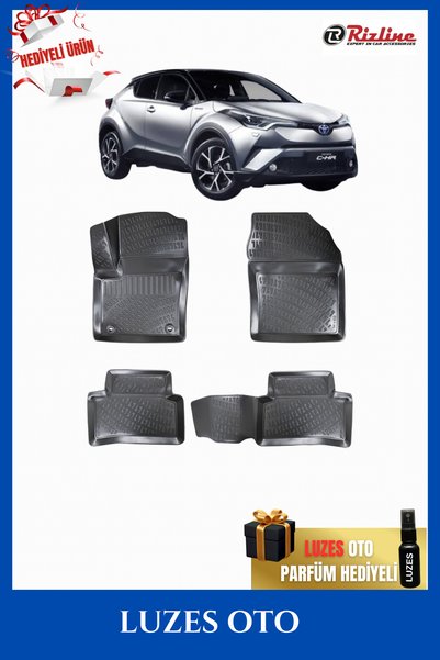 Rizline Toyota CHR 3D Havuzlu Paspas 2016-2017-2018-2019-2020-2021-2022