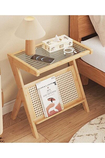 Generic KLNAMAEAAN Bedside Table Modern Simple Bedroom Bedside Cabinet Minima...