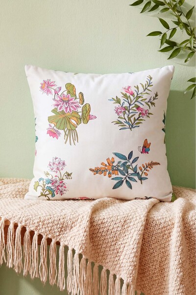 Rivaİstanbul Bianca Decorative Throw Pillow Cover