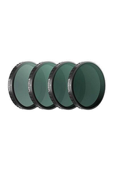 Freewell Bright Day Set de filtre ND/PL din 4 piese pentru DJI Osmo Action 6,...