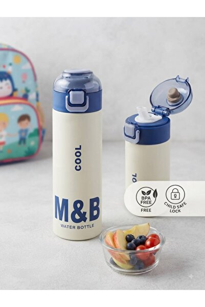 tüftürük 500ml New Solid Color Strawless Use with Handle Hot/Cold Stainless S...