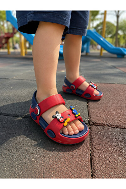 AkınalBella Boys' Soft-Soled Slippers and Sandals