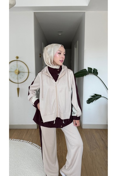 NİLNUR MODA New Season Aura 3-Piece Oysho Set