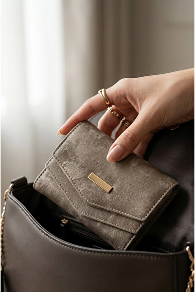 Mazel Design Women's Beige Wallet with Multiple Compartments, Card Holder, an...