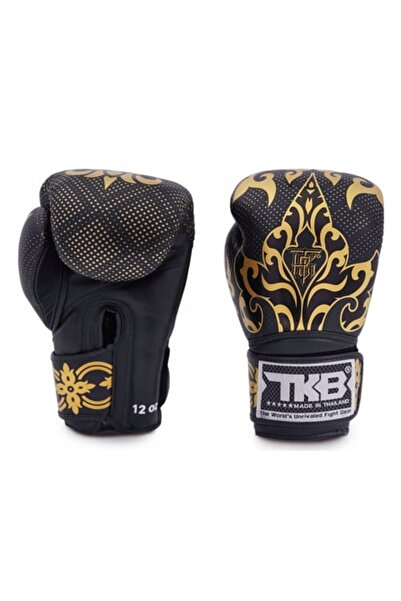 NO BRAND Mănuși de box Top King Boxing Kanok negre 10 oz