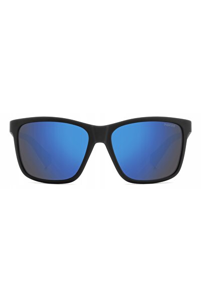 Polaroid Ochelari de soare pentru copii PLD 8057/S negru mat/albastru OS