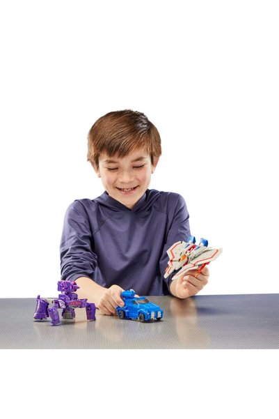 Hasbro Figurină de acțiune Transformers Decepticon Commander 3PK