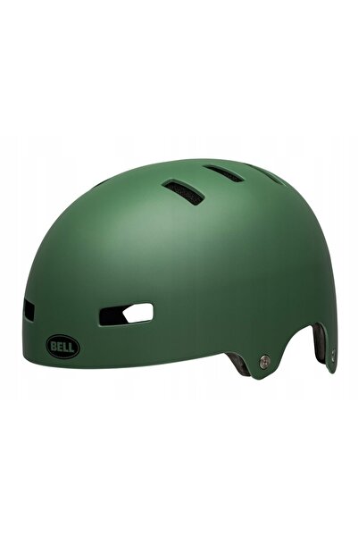 NO BRAND Cască BMX BELL LOCAL verde închis mat