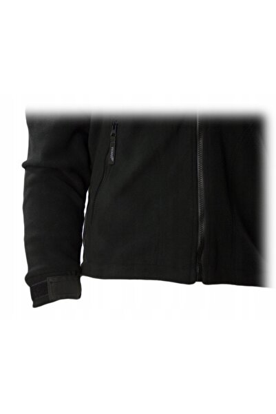 NO BRAND Bluză din fleece TEXAR ECWCS II, neagră, strat de bază, mărimea L