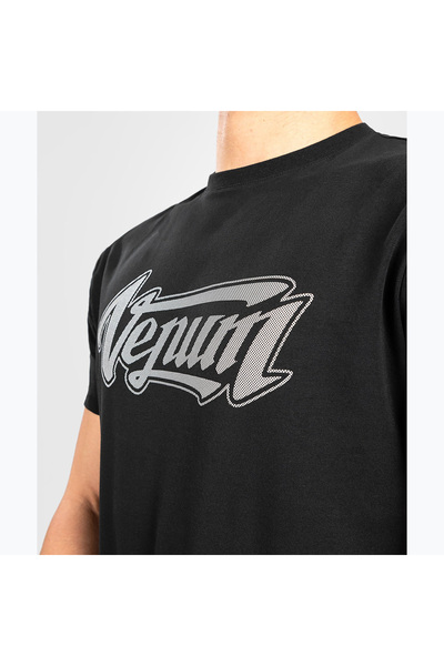 NO BRAND Tricou bărbați Venum Absolute 2.0 Croială ajustată negru/argintiu L
