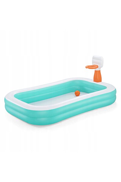 BESTWAY Bazin gonflabil pentru copii, pentru familie, pentru grădină 251x168x...