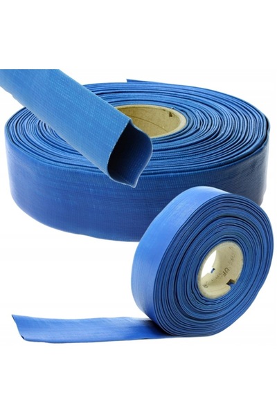 Bradas FURTUN DE POMPIER PLAT PENTRU POMPA DE APĂ A FOSEI 25 mm / 1” / 30 m