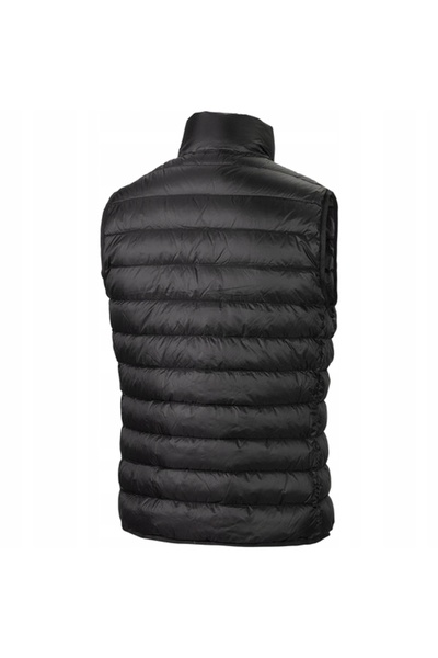 NO BRAND XLC DJ-A02 Vestă de puf ușoară, neagră, XXL, nailon, 90% puf