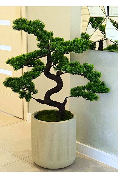 NO BRAND ARBORE ARTIFICIAL Bonsai 60 CM ARBORE în ghiveci, modelat