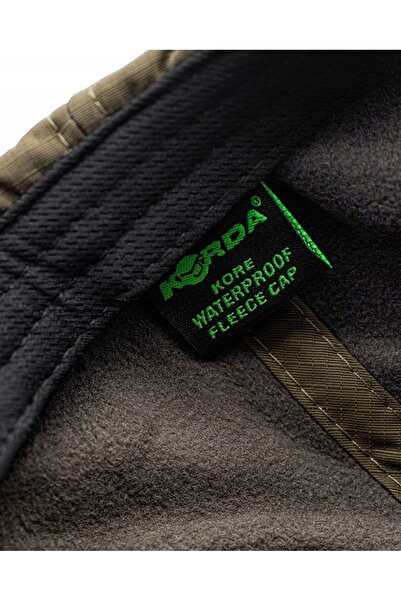 NO BRAND Șapcă cu cozoroc Korda LE Fleece Waterproof Cap Olive