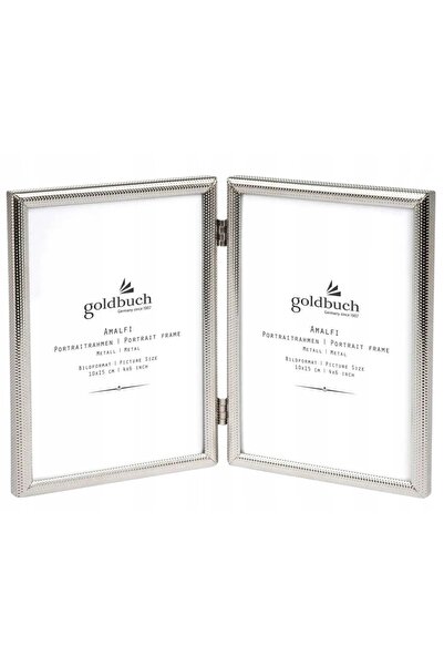 Goldbuch Ramă elegantă pentru două fotografii format 10x15, din metal, culoar...