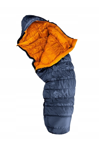 NO BRAND Sac de dormit sintetic Deuter Exosphere -11 (185 cm) - ink/maple Stânga