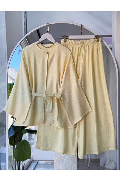 MODA VEDAT Žensko odijelo sa pantalonama na jedno dugme -0650