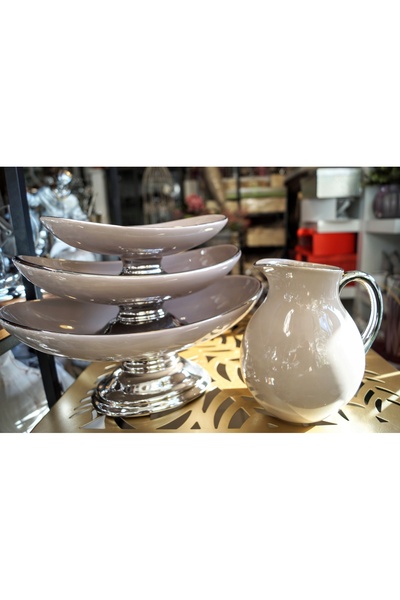 NO BRAND VAZĂ-ULCIOR DE CERAMICĂ DE DIMENSIUNE MEDIE, CULOARE CAFEA CU LAPTE