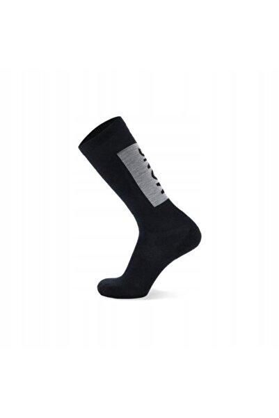 NO BRAND Șosete merino Mons Royale Atlas Snow Sock - negru 42-44