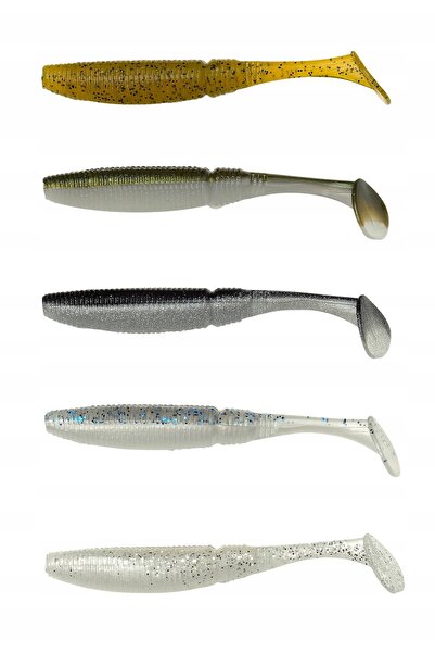NO BRAND SET DE RUBBER SPRO POWERCATCHER MICRO SHAD 6,5cm