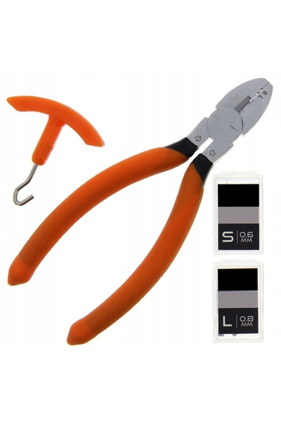 NO BRAND Clește de pescuit pentru strângerea manșoanelor FL 16 cm