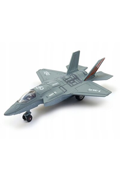 Dromader Avion metalic cu lumini și sunete 21cm F-35