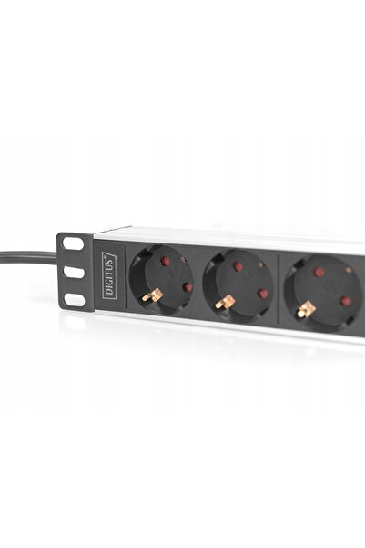 Digitus Prelungitor pentru dulapuri 10 "RACK 4xSchuko, 2m 1xSchuko, 16A