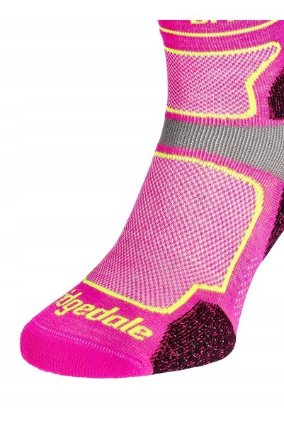 NO BRAND Bridgedale ultra lt t2 coolmax sport șosete de alergare 3/4 - roz 41-43