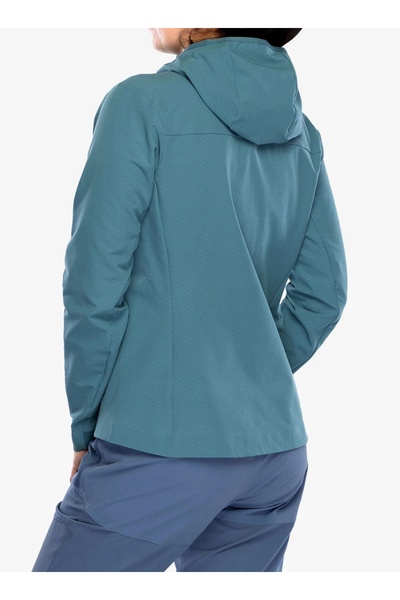 Patagonia Jachetă de damă R1 CrossStrata Hoody - albastru Wetland XS