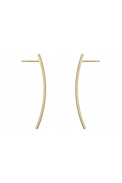 NO BRAND Cercei lungi tip tub, placat cu argint, de 4.6cm, pentru femei, cu p...